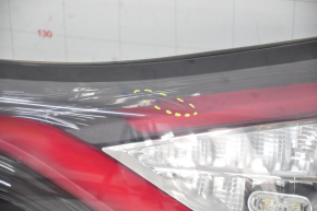 Ліхтар внутрішній кришка багажника центр Ford Edge 15-18 дорест, sport, titanium, зі значком, подряпини