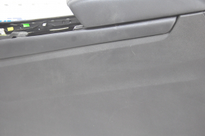Консоль центральна з підлокітником Ford Edge 15-18 черн, без підігріву, подряпини