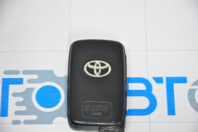 Ключ smart Toyota Camry v40 10-11 4 кнопки, черный, полез хром