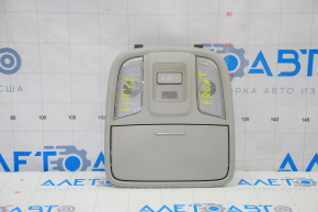 Плафон освітлення передній Kia Optima 16 без люка сірий, подряпина.