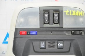 Плафон освещения передний Subaru Impreza 17- GK под люк черн, царапины