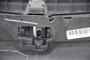 Жалюзи дефлектор радиатора в сборе Ford Fusion mk5 17-20 с моторчиком, сломано крепление
