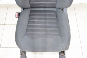 Водійське сидіння Ford Fusion mk5 17-20 без airbag, ганчірка чорна, електро