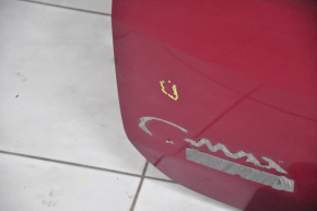 Двері багажника голі зі склом Ford C-max MK2 13-18 червоний RR, з мотором і двірником, прим'яті, тички, подряпини на склі