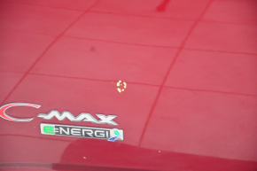 Двері в зборі передні лев Ford C-max MK2 13-18 keyless, Energi, червоний RR, тички