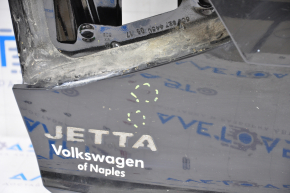 Кришка багажника VW Jetta 15-18 USA чорний L041, тички