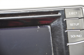 Монитор, дисплей VW Passat b8 16-19 USA на 6 кнопок, царапина, нет кнопки