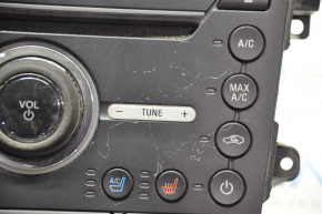 Панель управління радіо Ford Fusion mk5 13-20 SYNC 3 SONY з підігрівом та вентиляцією, затерта