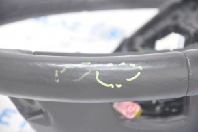 Руль голый Chevrolet Volt 16- кожа черн, с подогревом, царапины