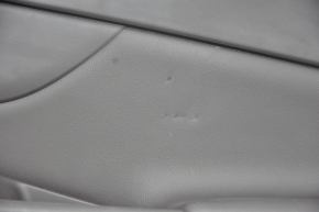 Обшивка дверей картка передня прав Chevrolet Volt 16- чорна, з чорною вставкою шкіра, BOSE, тички, подряпини