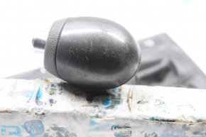Накладка шифтера КПП с ручкой Kia Optima 14-15 рест, резина черн, царапины