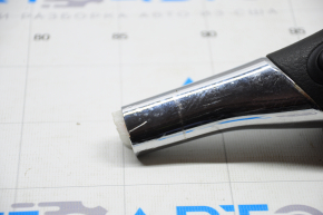 Ручка КПП Nissan Altima 13-18 резина черная, царапины