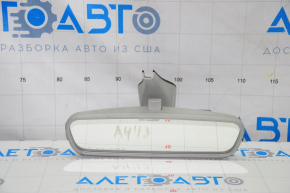Зеркало внутрисалонное Audi A4 B8 08-16 пустое, серое трещины