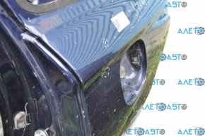 Четверть крыло задняя левая Mitsubishi Outlander 14-21 синий D14, на кузове, вмятина, тычки