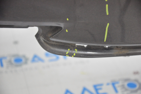 Бампер задний голый Toyota Camry v70 18- LE\XLE, графит, прижат, слом креп, трещины