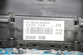 Щиток приладів VW Jetta 11-18 USA 1.4T 1.8T 2.0 з малим дисплеєм, подряпини