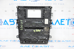 Панель управления радио Ford Fusion mk5 13-20 SYNC 1 с подогревом, под двухзонный климат, потерты кнопки