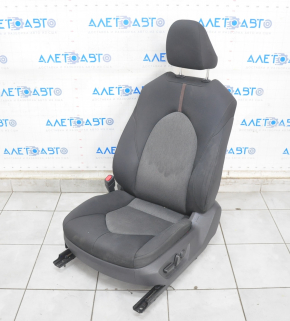 Водійське сидіння Toyota Camry v70 18 - без airbag, електро, ганчірка чорна, під хімчистку