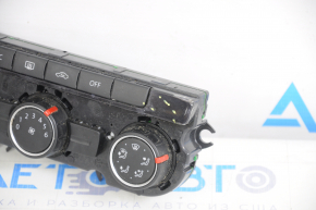 Управління клімат-контролем VW Passat b7 12-15 USA ручне, тріснуте та затерте скло