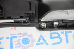 Управление стеклоподъемником передним левым Ford Escape MK3 13-19 тип 1 с хром накладкой, черн, слом креп