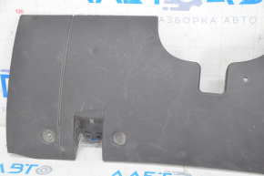 Накладка колени водителя Mitsubishi Galant 04-12 черная, царапины, не заводские отверстия