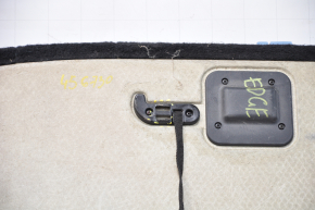 Пол багажника Ford Edge 15- черн, тип 2, слом креп крючка, под химчистку