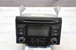 Магнітофон радіо PA710S Hyundai Sonata 11-15 поліз хром на крутилках