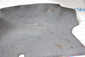 Ковер багажника Nissan Sentra 13-19 серый, под химчистку