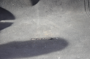 Коврик багажника Nissan Murano z52 15- тряпка черный, под химчистку, надрыв