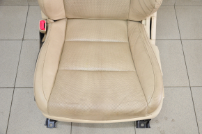 Сидіння водія Lexus ES300h ES350 13-18 з airbag, електро, шкіра беж, під хімчистку