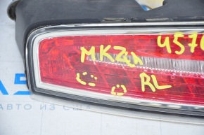 Фонарь внешний крыло левый Lincoln MKZ 13-20 трещины на стекле