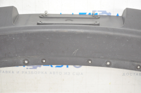 Бампер задний голый Lincoln MKZ 13-16 нижняя часть, структура, царапины