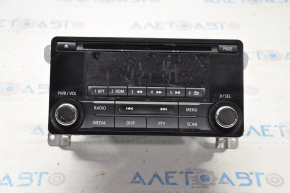 Магнітофон радіо Mitsubishi Outlander 14-21оплавлений пластик на дисплеї