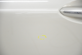 Дверь в сборе задняя левая Lincoln MKZ 13-20 keyless, бежевый BK, крашена 0.2, тычка, царапины на накладке