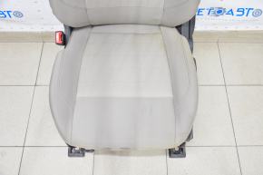 Водительское сидение Ford Ecosport 18-22 тряпка, серое, механическое, без airbag, под химчистку