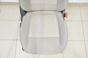 Пассажирское сидение Ford Ecosport 18-22 тряпка, серое, механическое, без airbag, под химчистку