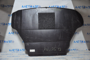 Пол багажника Infiniti Q50 14- под докатку, черн, под химч, надрывы