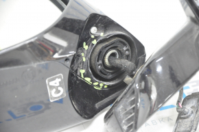 Дзеркало бічне ліве Infiniti QX30 17- 17 пінів, автозат, поворотн, біле, зламано, відсутня кришка, на з/ч