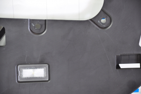 Накладка подушки безопасности колени пассажира Tesla Model 3 18- черн, с динамиком и подсветкой, царапины