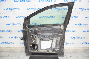 Дверь в сборе передняя правая Ford Escape MK3 13- графит J7, тычки, царапины на накладке