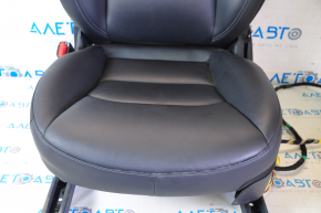 Сидіння водія Tesla Model 3 18- шкіра чорна, з airbag, електро, підігрів з натягувачем, не працює блок управління