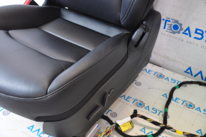 Сидіння водія Tesla Model 3 18- шкіра чорна, з airbag, електро, підігрів з натягувачем, не працює блок управління