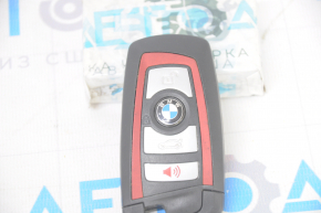 Ключ BMW 3 F30 12-18 4 кнопки, smart key, потерт значок