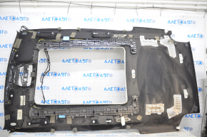 Обшивка потолка Ford Escape MK3 17-19 рест, серая, под панораму, под химчистку, отклеен каркас
