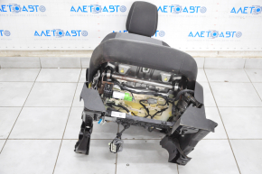 Сидіння водія Ford Escape MK3 17-19 без airbag, ганчірка чорно-сіре, електро, підігрів, під хімч