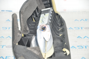 Подушка безпеки airbag сидіння задня права Chevrolet Volt 16- шкіра чорний, синій рядок, дефект шкіри