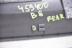 Обшивка кришки багажника VW Passat b8 16-19 USA чорна, зламана направляйка