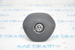 Подушка безопасности airbag в руль водительская VW Passat b8 16-19 USA черн, топляк