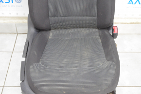 Пасажирське сидіння VW Passat b8 16-19 USA без airbag, механіч, ганчірка чорна, топляк, під хімчистку