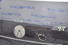 Кришка багажника VW Passat b8 16-19 USA чорний L041, прим’ята, тички